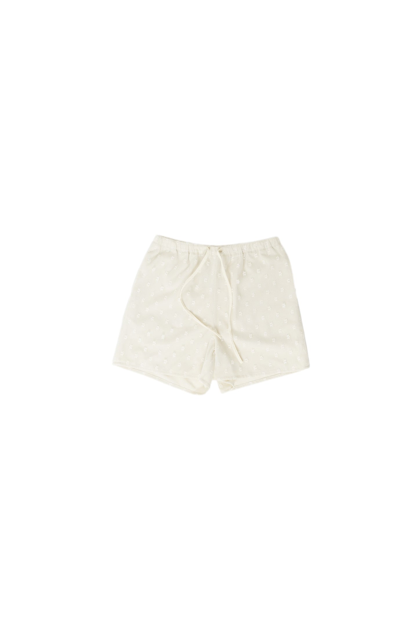 Flower tulle culottes / White