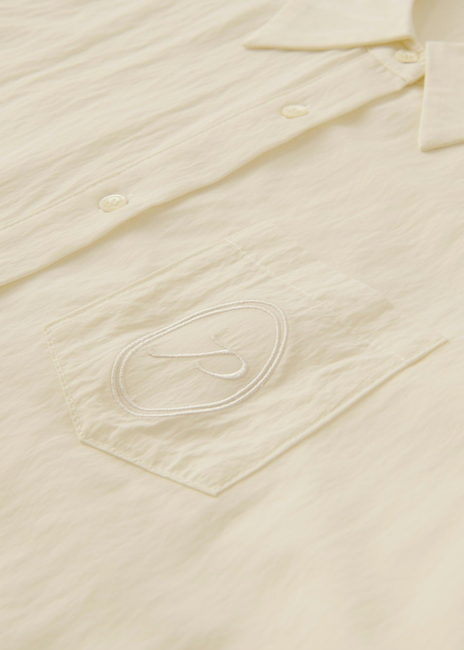"P" Embroidery shirt/midnight