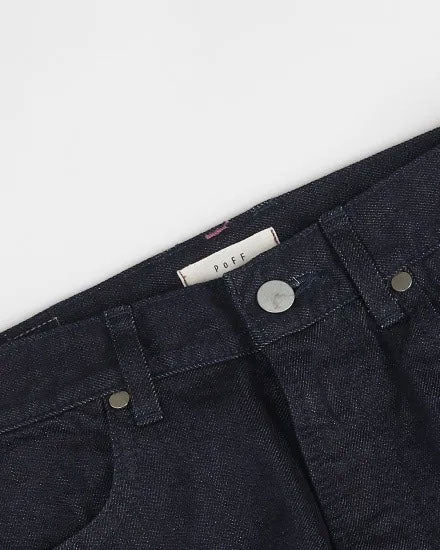 Basic straight denim /Navy