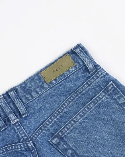 Basic straight denim /Blue