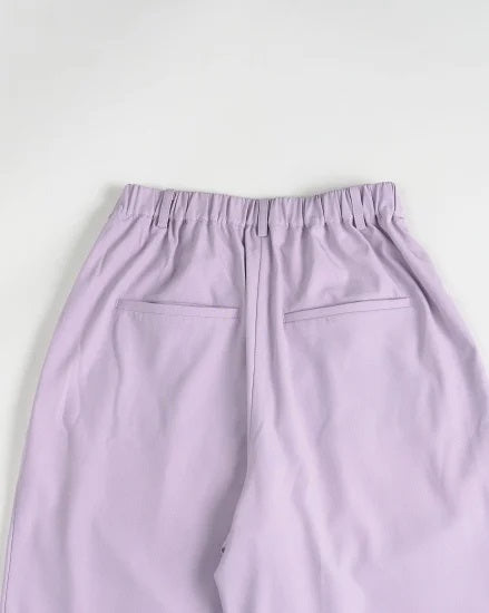 2tuck slacks / Lilac