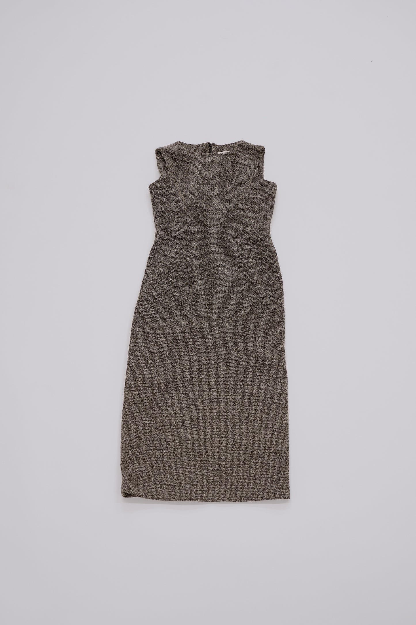 Tweed long dress / mix