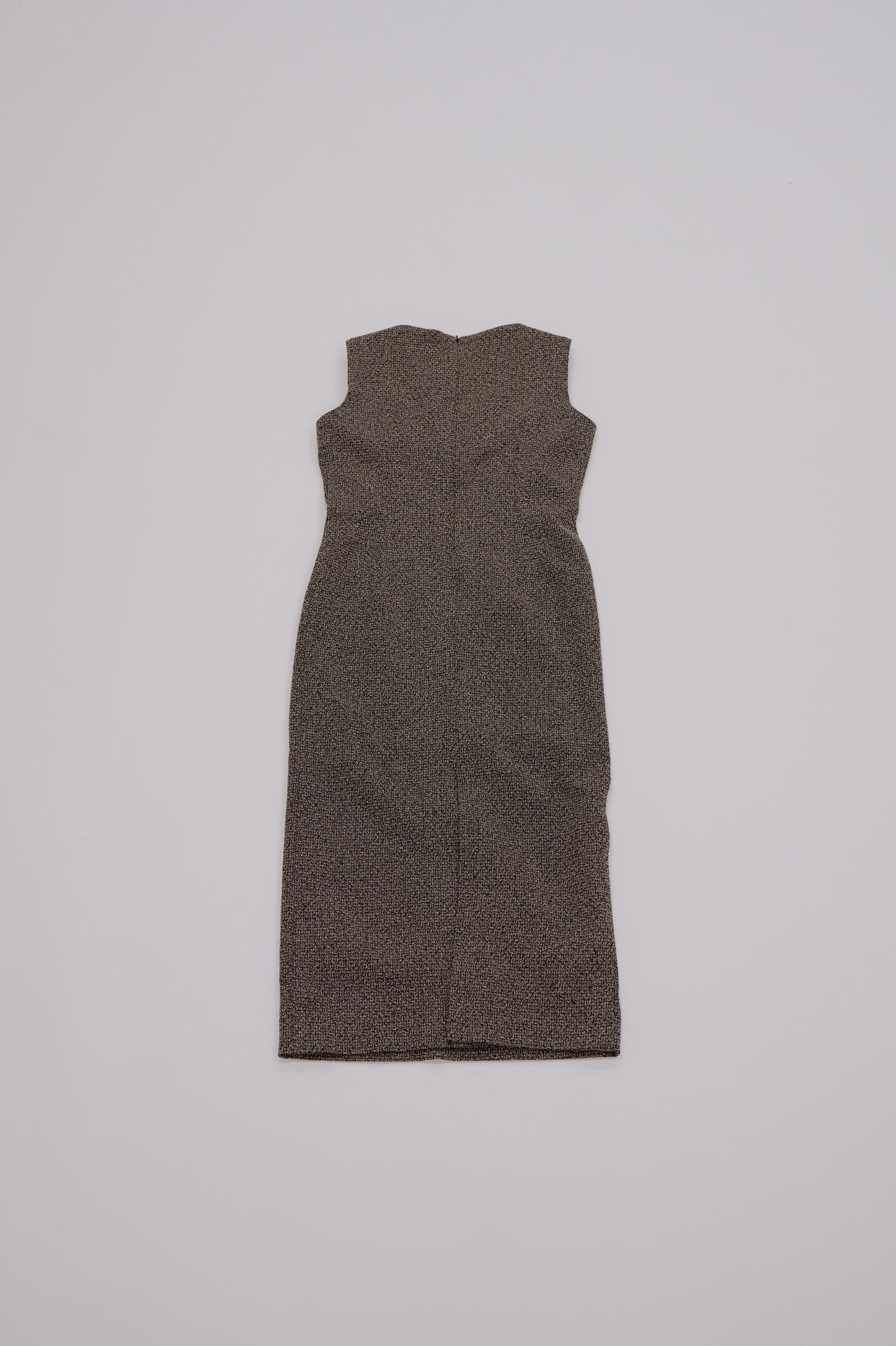 Tweed long dress / mix