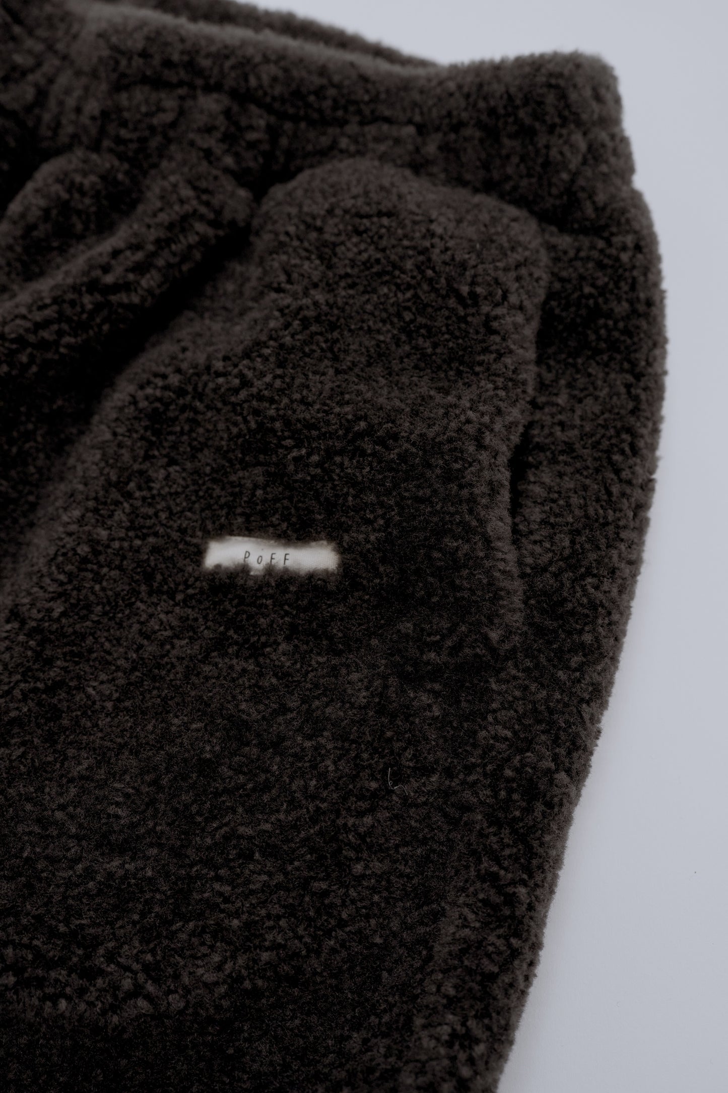 Relax Boa Pants / dull gray