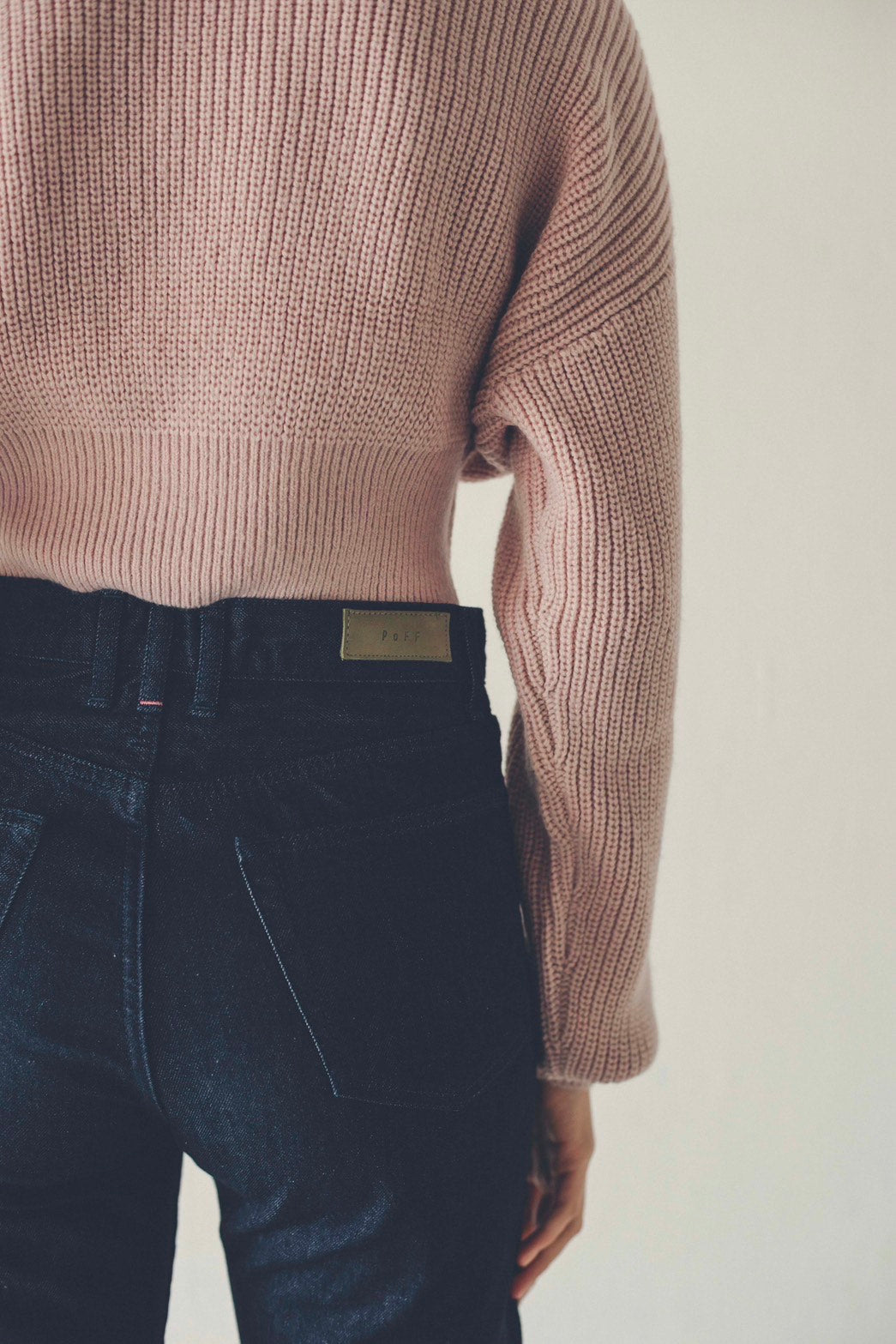 Basic straight denim /Navy