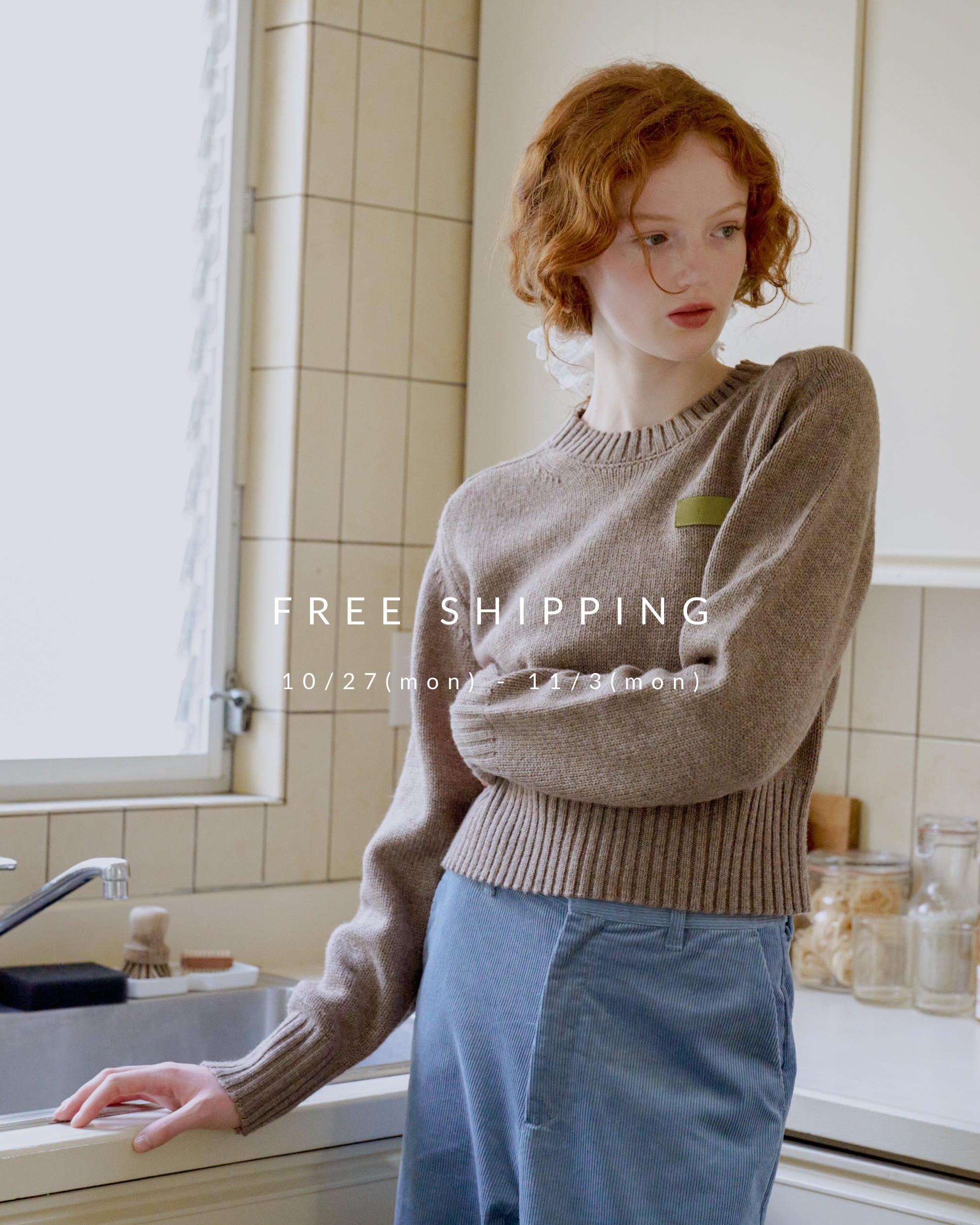 FREE SHIPPING - 10/27(mon) - 11/3(mon)