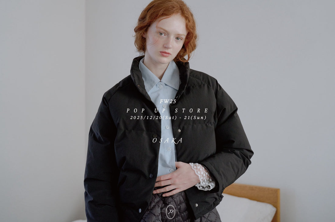 PoFF 2025 Fall Winter Pop up Store at Osaka開催決定