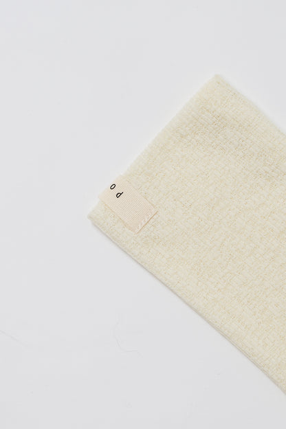Flower tulle cardigan / White