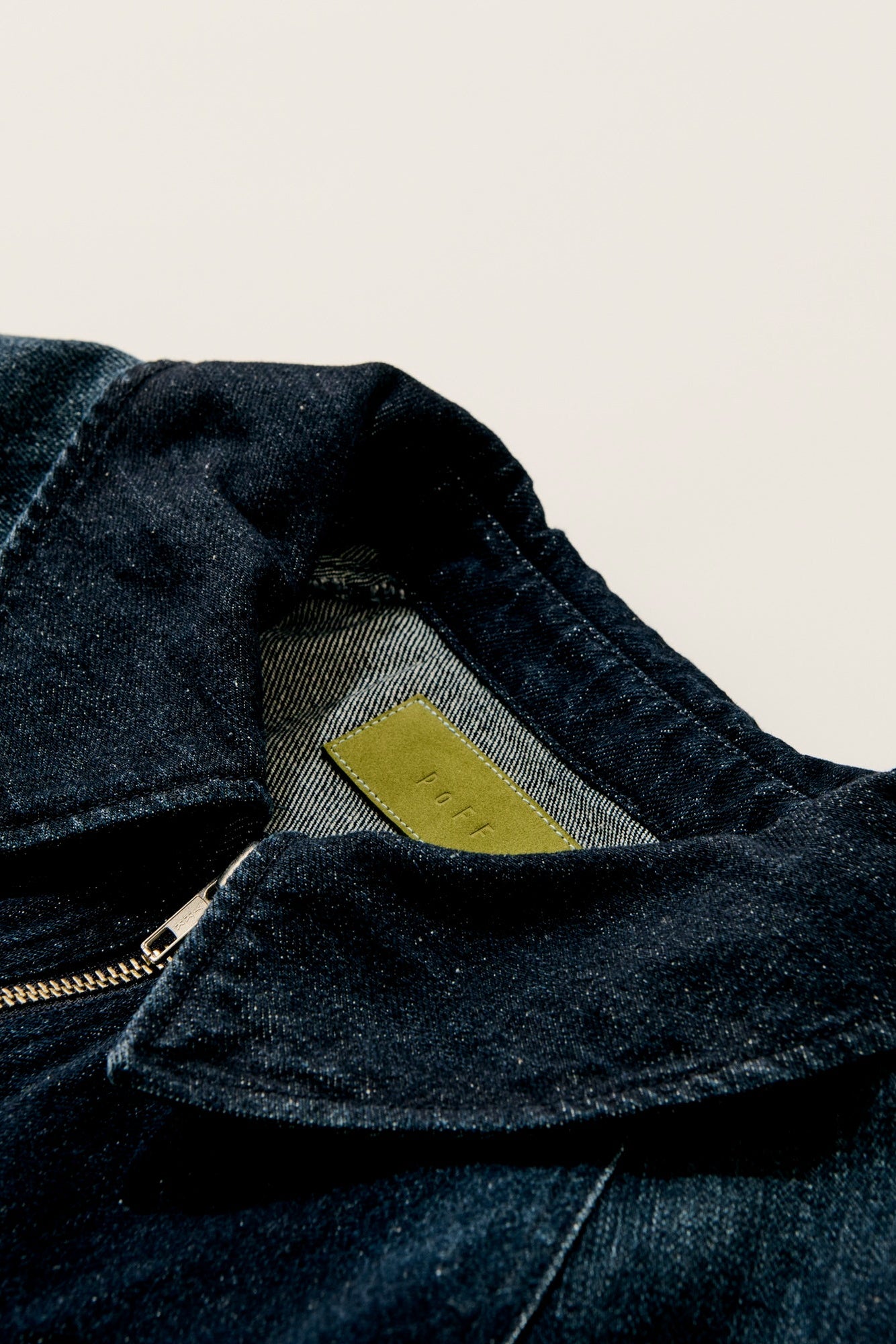 Raglan denim blouson /navy