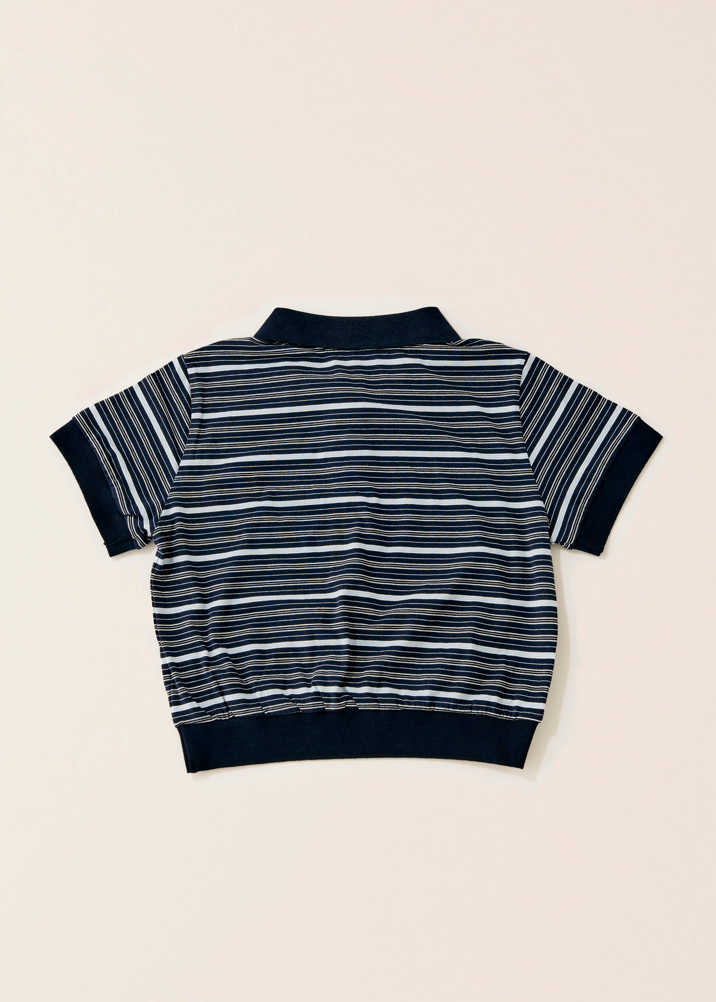Multi border short polo/ navy – PoFF公式オンラインショップ
