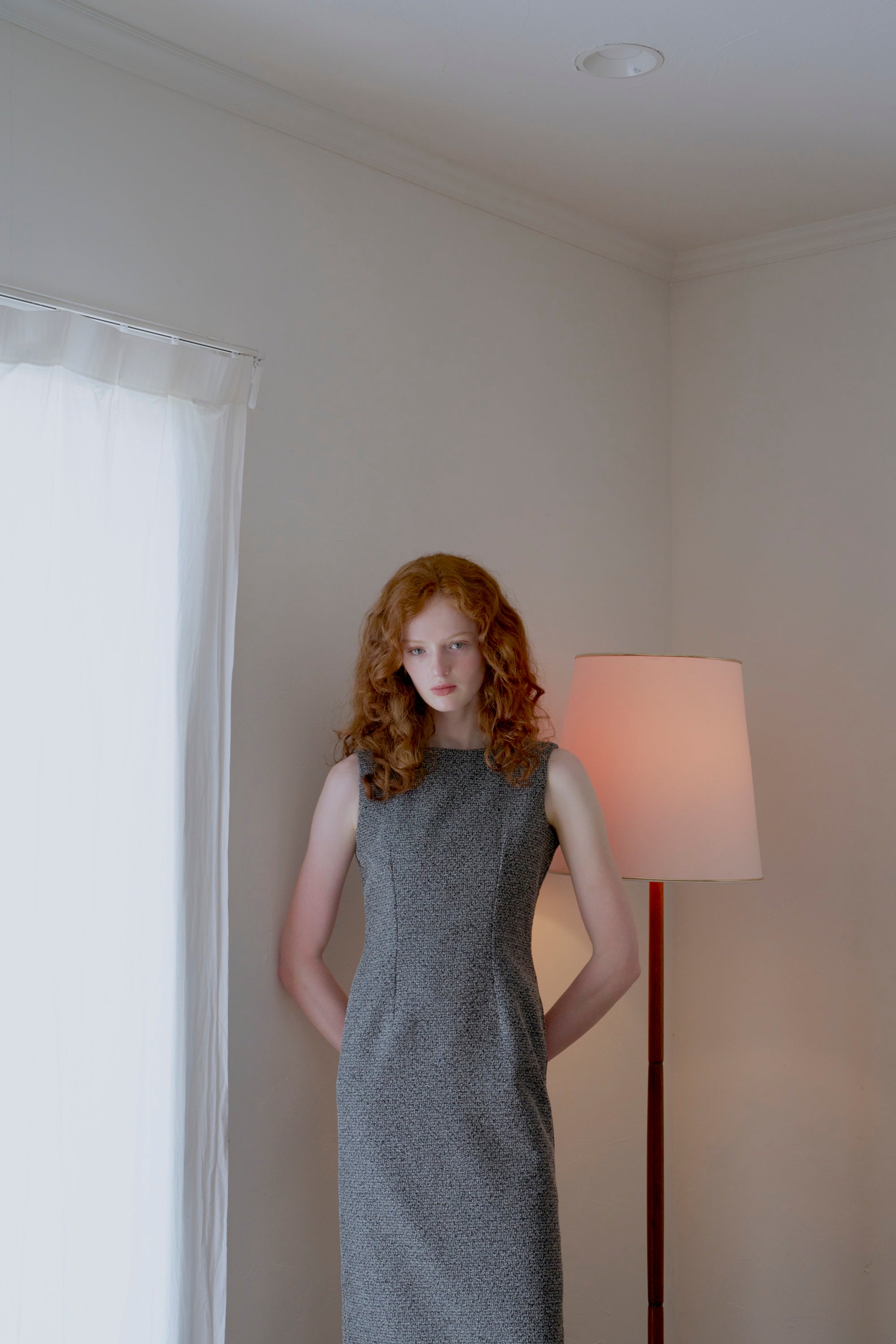 Tweed long dress / mix – PoFF公式オンラインショップ