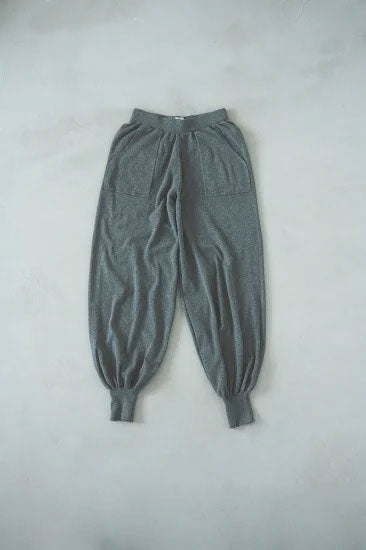 Knit jogger pants ＜Charcoal＞