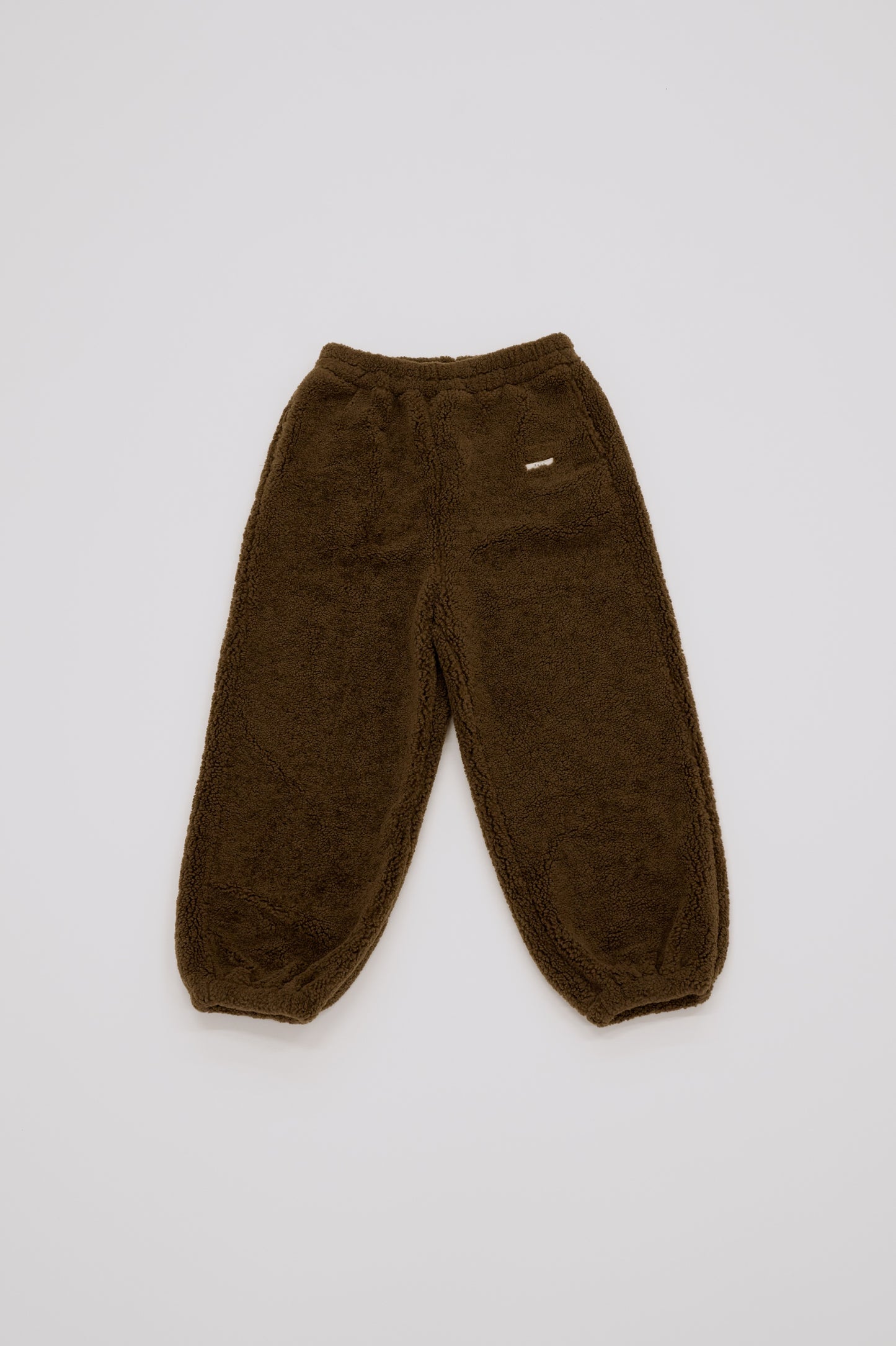 Relax Boa Pants / brownie
