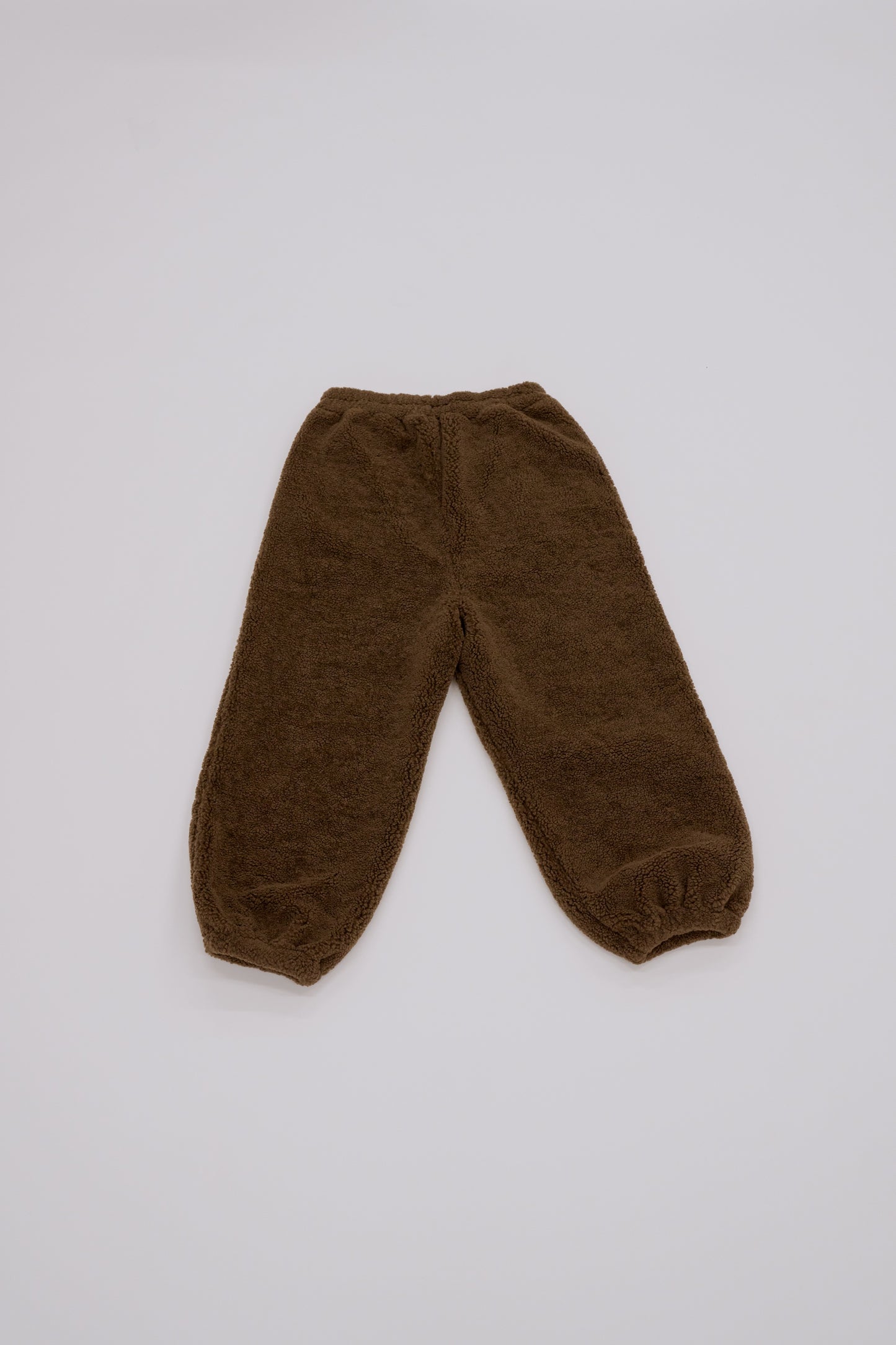 Relax Boa Pants / brownie