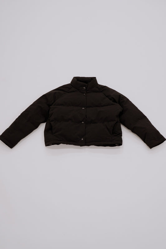 Short down jacket / black