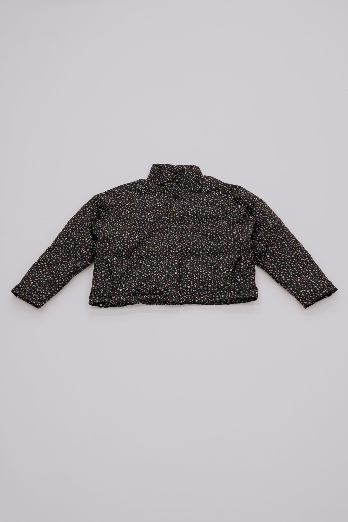 Short down jacket/  bouquet