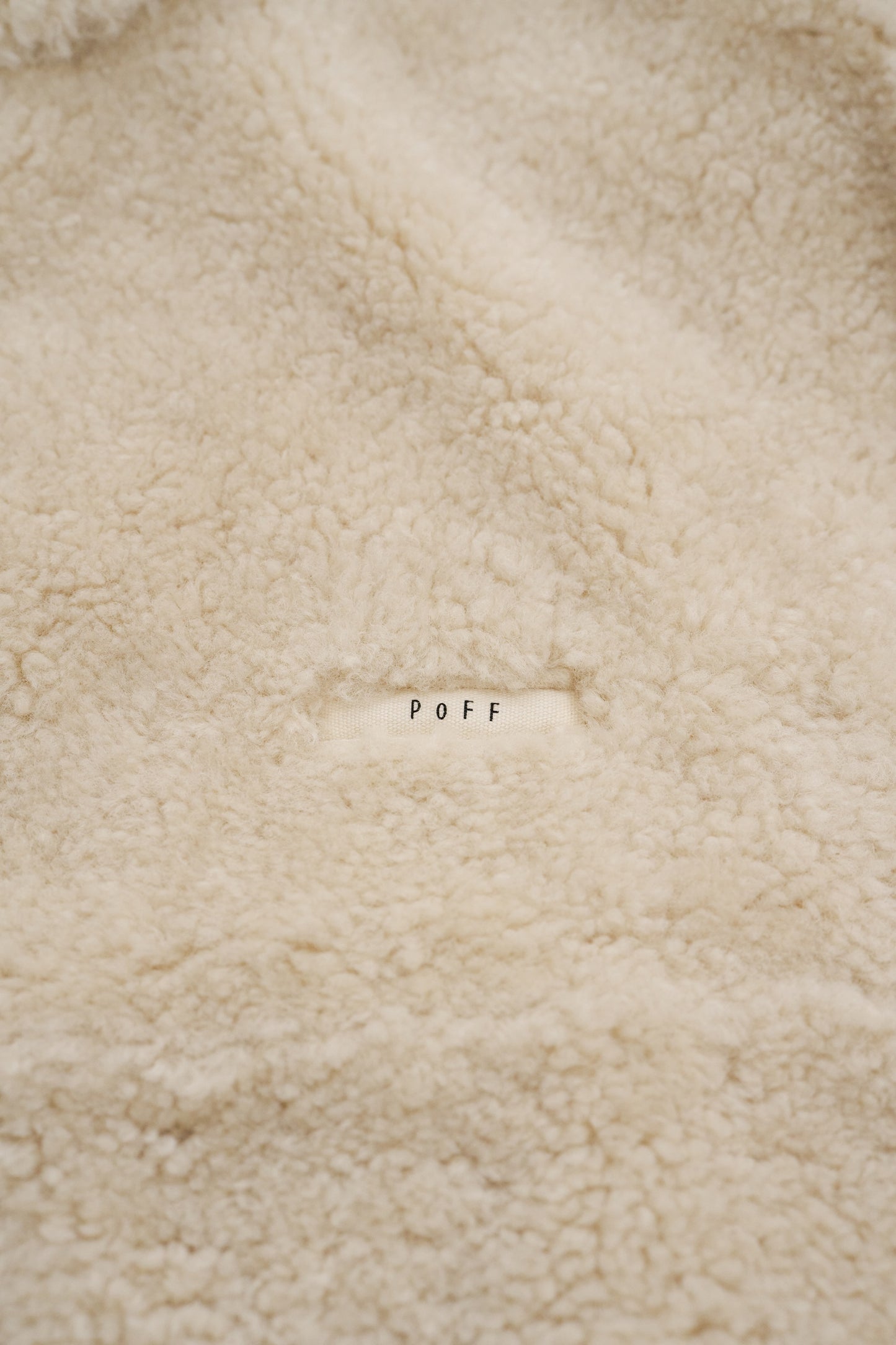 Half-zip boa pullover / teddy