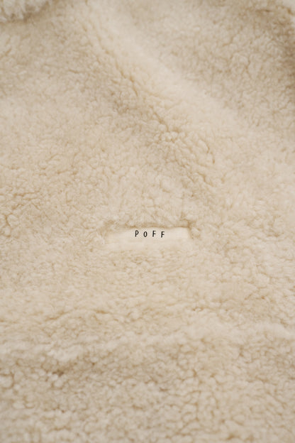 Half-zip boa pullover / teddy