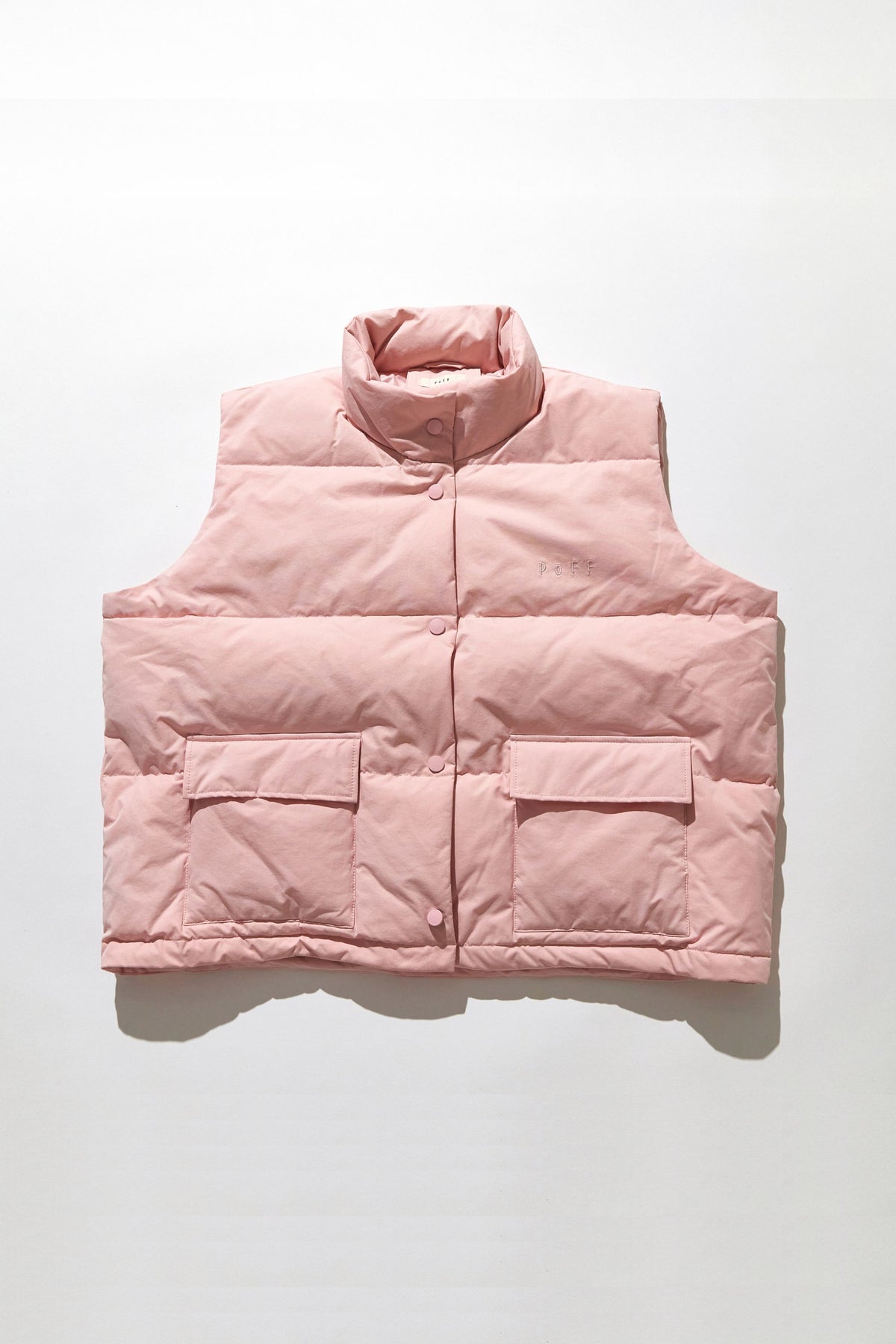 down vest / Pink