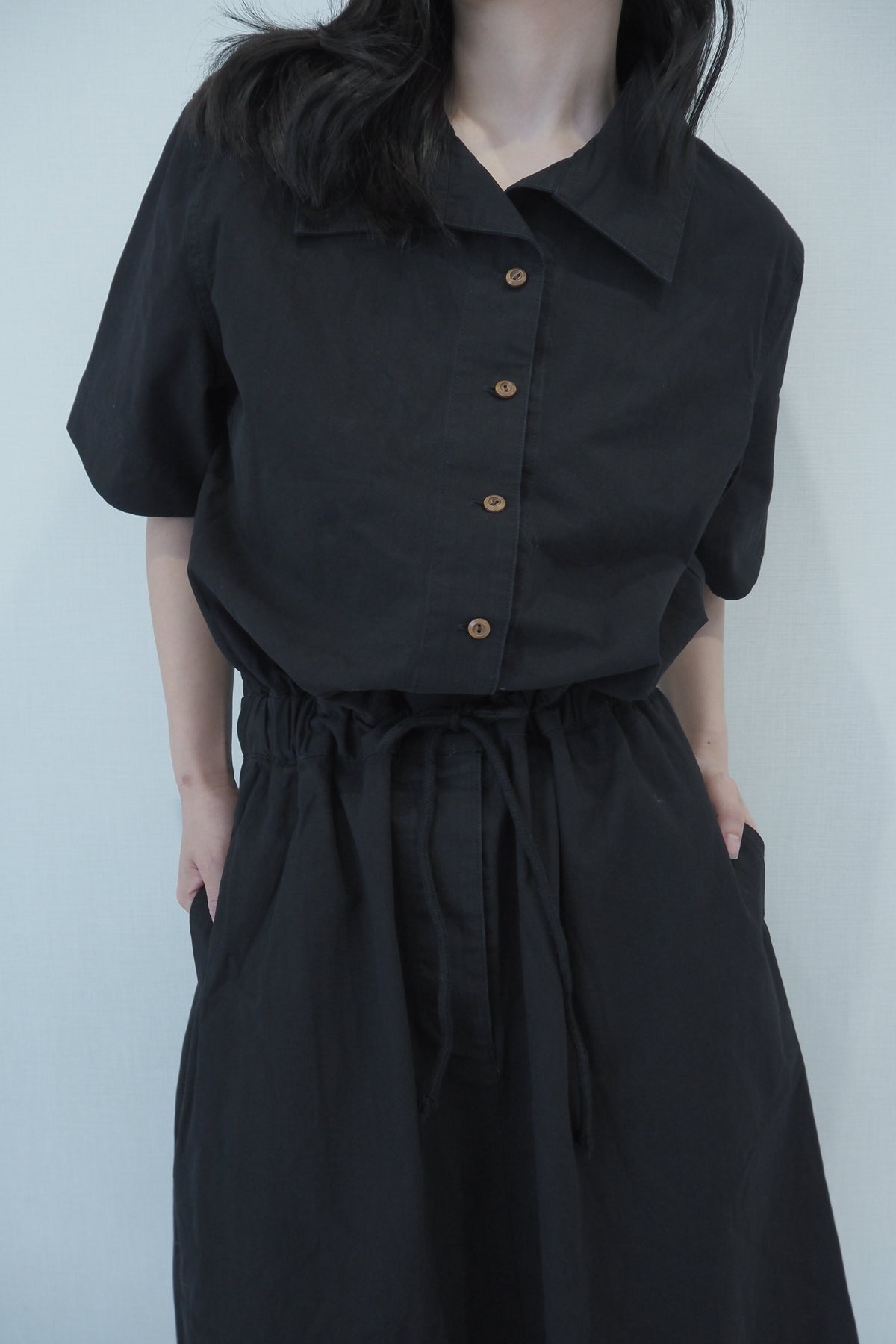 Browsing shirt dress / Black – PoFF公式オンラインショップ