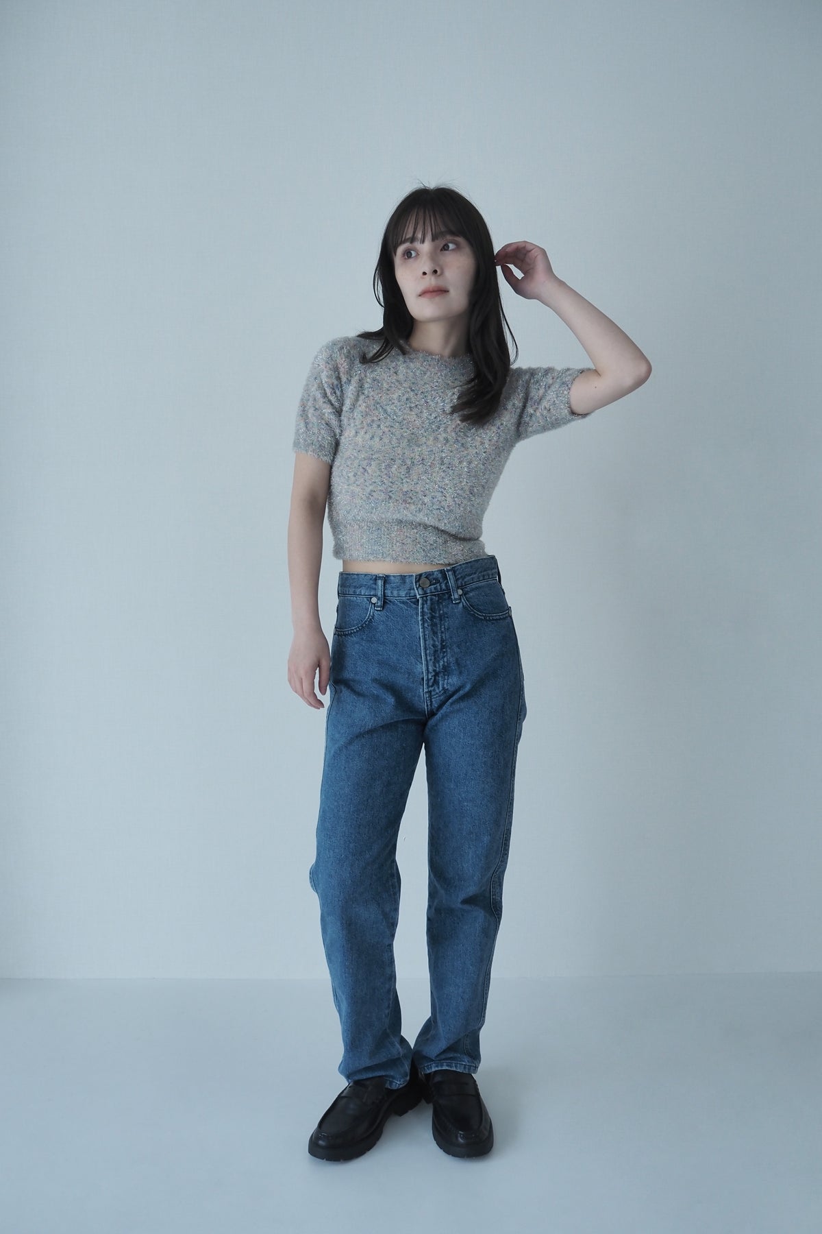 Basic straight denim ／Blue – PoFF公式オンラインショップ