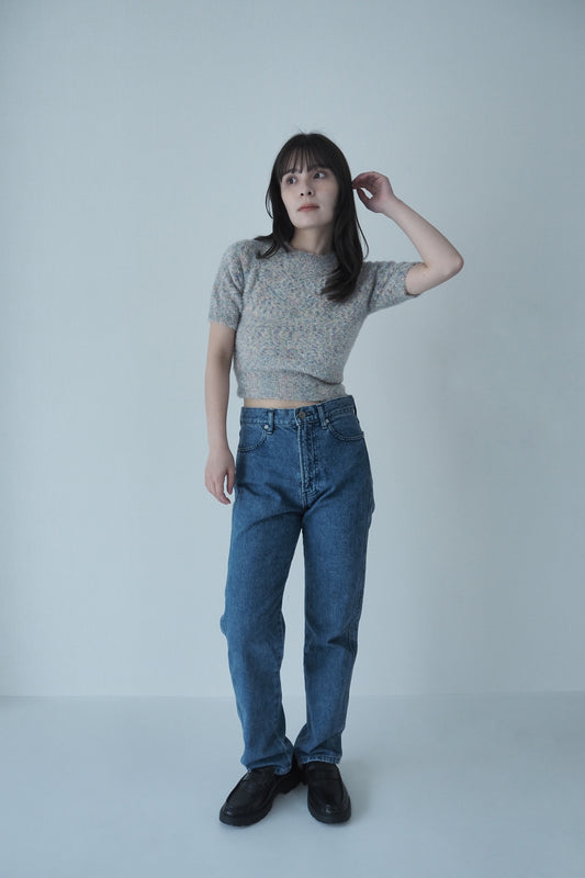 Basic straight denim　／Blue