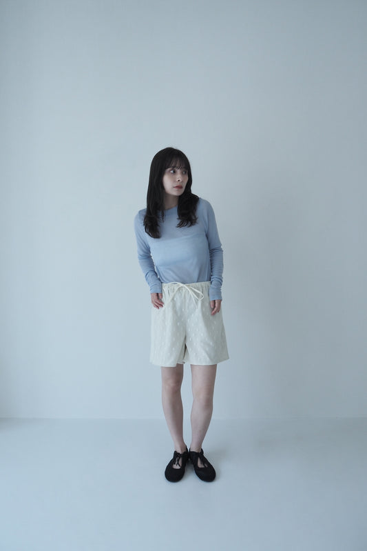 see through tops / blue