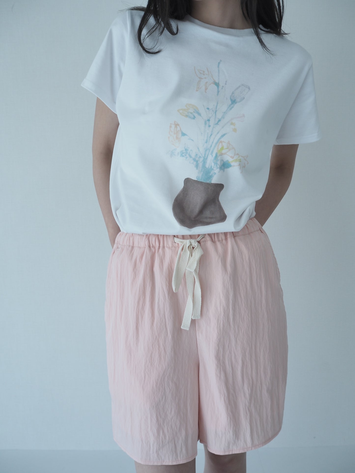 Original watercolor Tshirt  / 1