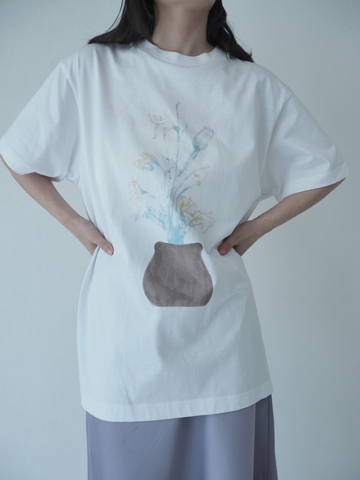 Original watercolor Tshirt  / 2