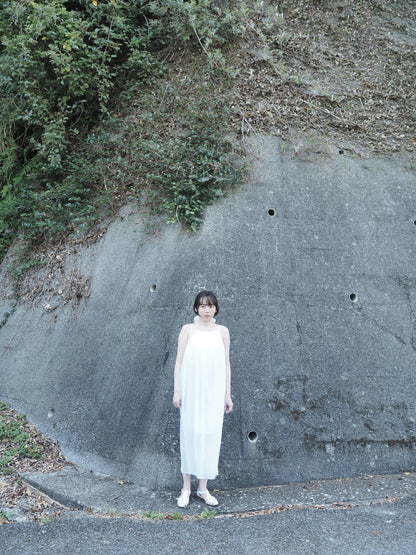 Willow&flower lace long dress / White