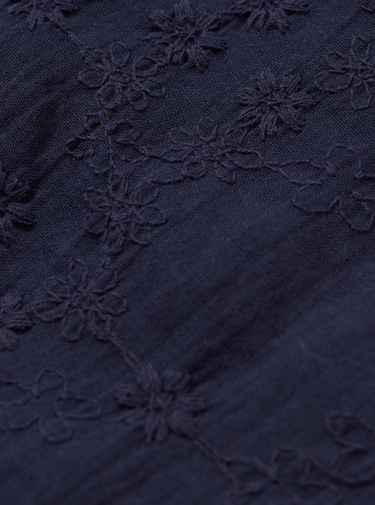 Scallop lace tops / Navy