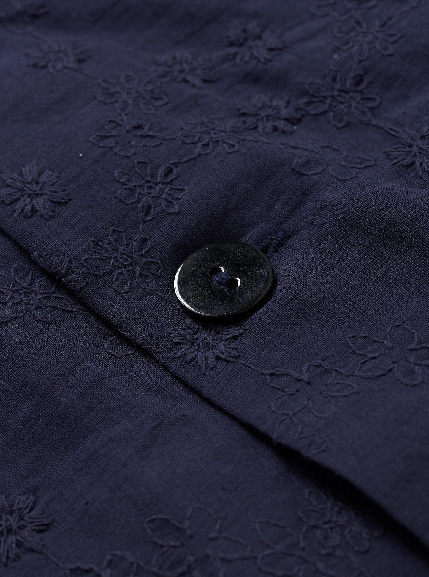 Scallop lace tops / Navy
