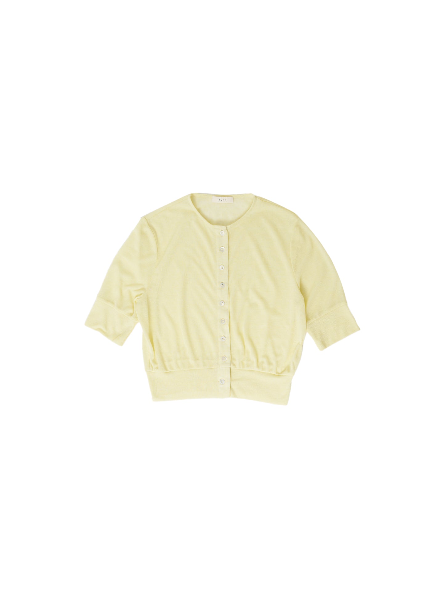 Sheer nep cardigan / Mimosa
