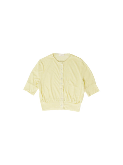 Sheer nep cardigan / Mimosa