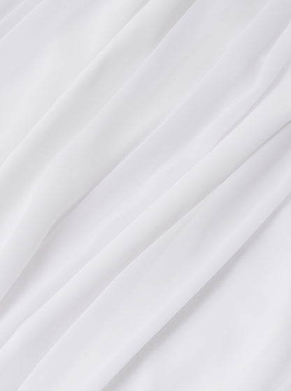 Willow&flower lace long dress / White