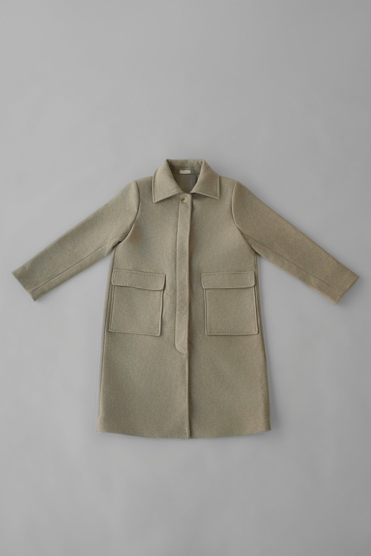Mix wool soutien collar coat / cinnamon – PoFF公式オンラインショップ